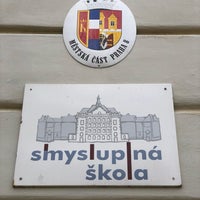 Photo taken at Základní škola Lyčkovo náměstí by Michal &amp;#39;may&amp;#39; H. on 11/7/2018
