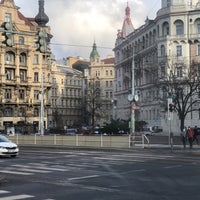 Photo taken at Jiráskovo náměstí by Michal &#39;may&#39; H. on 12/12/2018