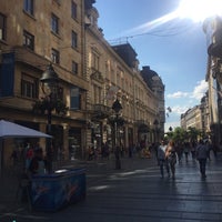 Photo taken at Knez Mihailova Street by Burçin A. on 7/16/2017