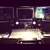 Photo taken at Stadiumred Studios by Derek O. on 10/7/2012