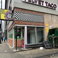 Photo taken at Velvet Taco by Kacy W. on 4/16/2023