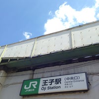 Photo taken at Oji Station by Yuta T. on 5/12/2013