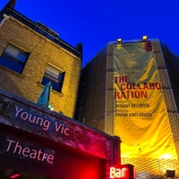 Photo taken at Young Vic by Joolya on 2/26/2022