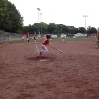 Photo taken at Chastain Park Ball Fields by Caroline A. on 5/18/2013