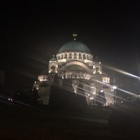 Photo taken at Cathedral of St. Sava by Sale S. on 3/23/2015