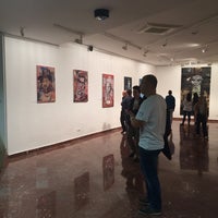 Photo taken at Galerija 73 by Sale S. on 9/4/2014