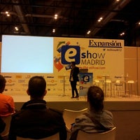 Photo taken at eShow MADRID 2012 by Francisco M. on 9/26/2012