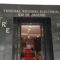 Photo taken at TRE-RJ - Tribunal Regional Eleitoral do Rio de Janeiro by Rodrigo V. on 3/11/2013