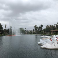 Photo taken at Echo Park Boathouse by Sam S. on 6/16/2018