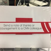 Photo taken at CNN.com Atrium Newsroom by Christian O. on 9/1/2016