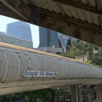 Photo taken at Estação Vila Olímpia (CPTM) by Marcelo on 8/9/2017