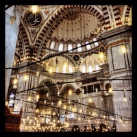 Photo taken at Fatih Mosque by Umut E. on 7/19/2013