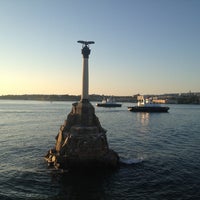 Photo taken at The Monument to the Scuttled Ships by Лена Х. on 5/25/2013