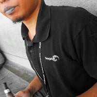 Photo taken at smoking area @ seagate by Pacak S on 10/25/2012