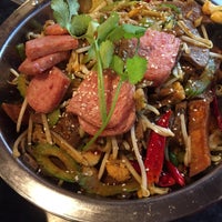 Photo taken at Sizzling Pot King - Sunnyvale by Fuyu on 3/5/2016