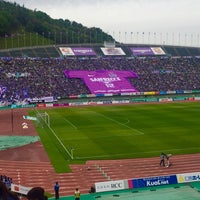 Photo taken at EDION Stadium Hiroshima by いなきみ on 5/8/2016