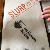 Photo taken at Slurp Noodle Bar by T Marcus D. on 4/15/2018
