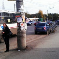 Photo taken at Остановка «Автомагазин» by Ann G. on 10/9/2012
