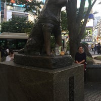 Photo taken at Hachiko Statue by Pilar on 8/25/2017