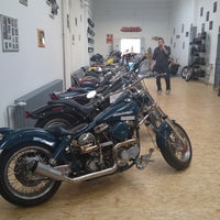 Photo taken at H&amp;amp;D-Doctors -Harley Davidson Motorcycles by Florian on 4/25/2013