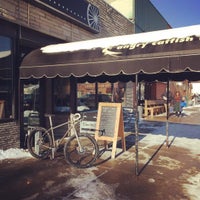 Photo taken at Angry Catfish Bicycles and Coffee by Michael L. on 1/14/2017