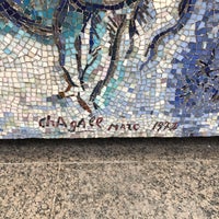Photo taken at Chagall Mosaic, &amp;quot;The Four Seasons&amp;quot; by Юрий П. on 7/15/2018