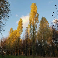 Photo taken at Серебрянский парк by Юрий П. on 10/18/2021