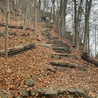 Photo taken at The Palisades - Great Stairs / Peanut Leap Cascade / Ruins of Cliffdale Manor by shifty on 11/13/2022
