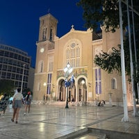 Photo taken at Mitropoleos Square by Clara Ximena A. on 6/27/2022
