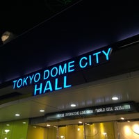 Photo taken at Tokyo Dome City Hall by aicetea on 11/29/2015
