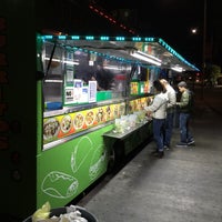 Photo taken at Ruben&amp;#39;s Tacos Truck by Nathan O. on 12/24/2015