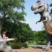 Photo taken at Forest Park Dinosaurs by Peter M. on 5/25/2014