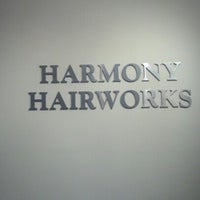 Photo taken at Harmony Hairworks by Holly U. on 11/9/2012