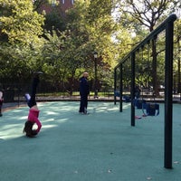 Photo taken at Peter Cooper Village Playground by Ivy on 10/14/2012