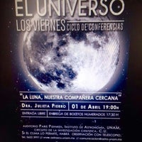 Photo taken at Instituto de Astronomía, UNAM by Jonathan on 4/2/2016