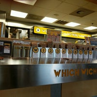 Photo taken at Which Wich Superior Sandwiches by Shaow B. on 5/11/2017