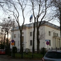 Photo taken at Embassy of Estonia by Viktor R. on 11/12/2012