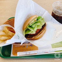 Photo taken at MOS Burger by Shin M. on 6/12/2021