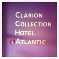 Снимок сделан в Clarion Collection Hotel Atlantic пользователем John Kristian S. 2/26/2013