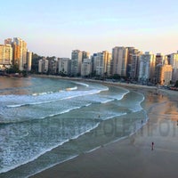Photo taken at Praia das Astúrias by Juliano C. on 8/30/2020