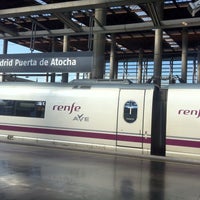 Photo taken at Madrid-Puerta de Atocha Railway Station by Ricardo U. on 5/13/2013