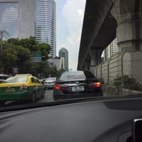 Photo taken at Sathon Road by Ykyungkhaw S. on 3/26/2017