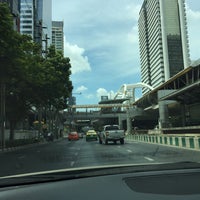 Photo taken at Sathon Road by Ykyungkhaw S. on 3/20/2017
