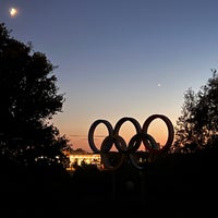 Photo taken at Olympic Rings by Dave S. on 6/23/2023
