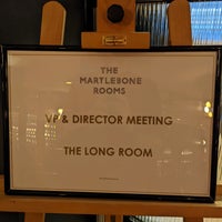Foto tomada en The Marylebone Hotel  por Cassi M. el 2/23/2022