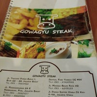 Photo taken at Gowagyu Steak by Verawati T. on 5/29/2014