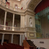 Photo taken at Teatro Villa Torlonia by umberto b. on 11/15/2018