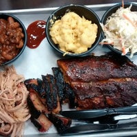 Photo taken at Bear&amp;#39;s Smokehouse Barbecue by Michael T. on 12/20/2014