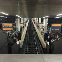 Photo taken at MetrôRio - Estação Saens Peña by Pamela B. on 5/16/2016
