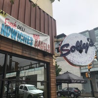 Photo taken at Solly’s Bagelry by Brian P. on 5/15/2017